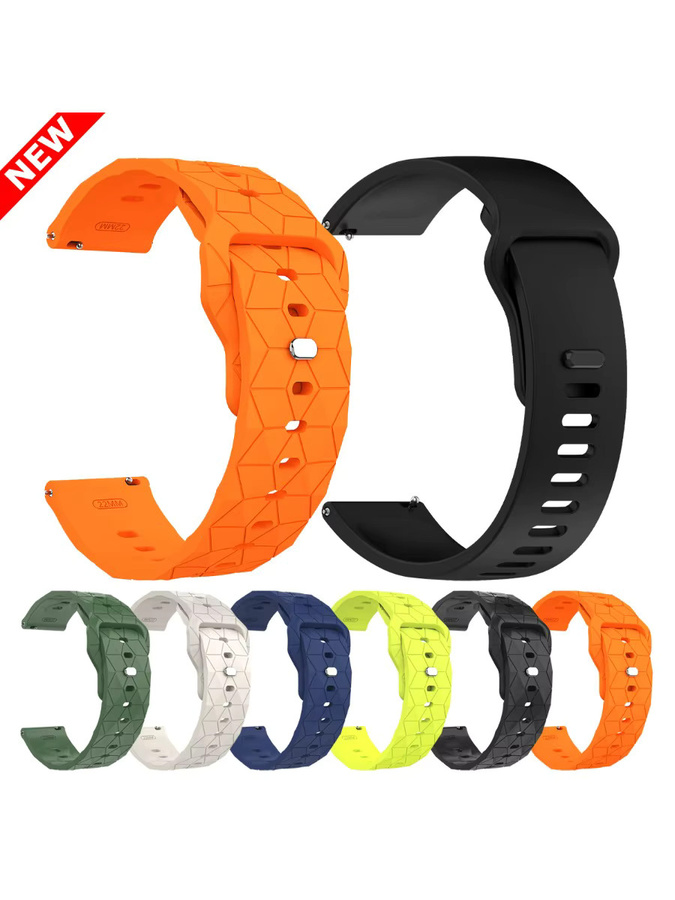 Uhrenarmband Kautschuk, 22 mm, Samsung Galaxy Watch 3, Gear S3 Classic, Unisex - Bild 6