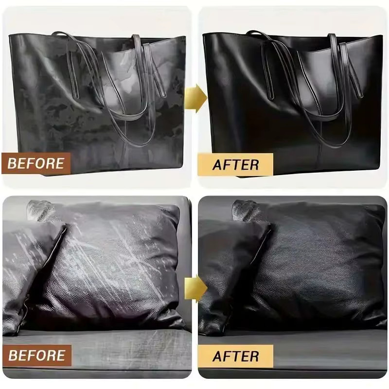 LJM Lederpflegecreme zur Lederrestaurierung und Politur für Sofas, Autositze und Taschen - Bild 3