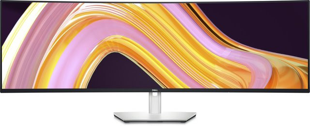 Dell UltraSharp U4924DW LED-Monitor 49 Zoll 5K Ultra HD IPS Display Schwarz Silber - Bild 2