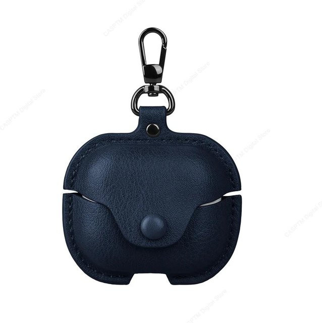 Lederetui in Blau für Samsung Galaxy Buds 3 Pro Schutzhülle - Bild 1