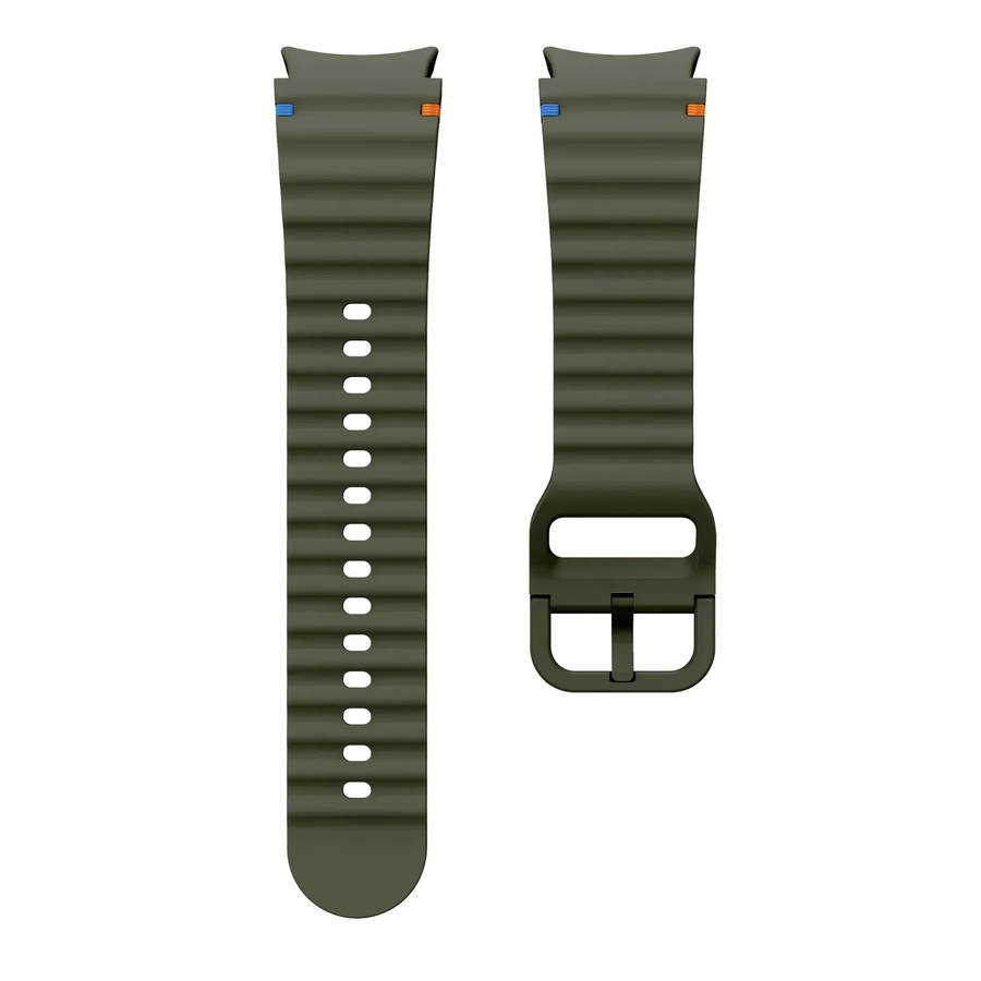 Samsung Galaxy Watch Sportarmband, Silikon, Schwarz, Unisex - Bild 1