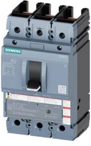 Siemens 3VA5217-7ED31-1AA0 Leistungsschalter in Grau mit einem Einstellbereich von 175 - 175A und einer maximalen Schaltspannung von 480 V/AC - Bild 1