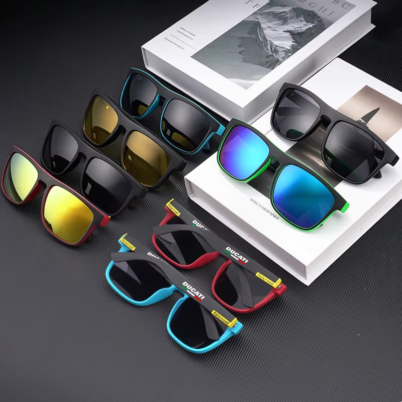 Ducati Sonnenbrille, Vollrand, Square, Kunststoff, blue - Bild 1