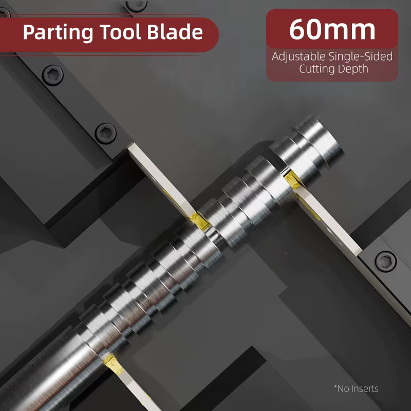 BB SMGB Groove Drehwerkzeug Cutter Halter für MGMN in Silber - Bild 2