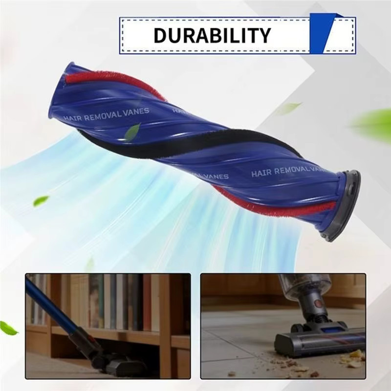 B82B-Bürstenrolle in Blau für Dyson V10, V11 und V15 Direct Drive Akku-Staubsauger als Ersatz für die Dyson Rollenbürste - Bild 3