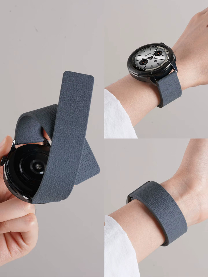 Xiaomi Uhrenarmband, Silikon, Schwarz, Unisex - Bild 3