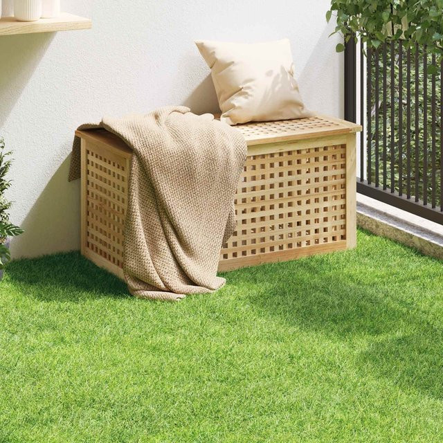 Kunstrasen Yiwydaa Grün 1 x 8 m aus PP und PE mit 50 mm Florhöhe - Bild 1