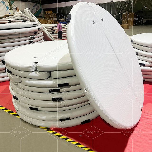 Runde Poolabdeckung für Stock-Tank-Pools, weiße Plane, Durchmesser: 240 cm - Bild 1