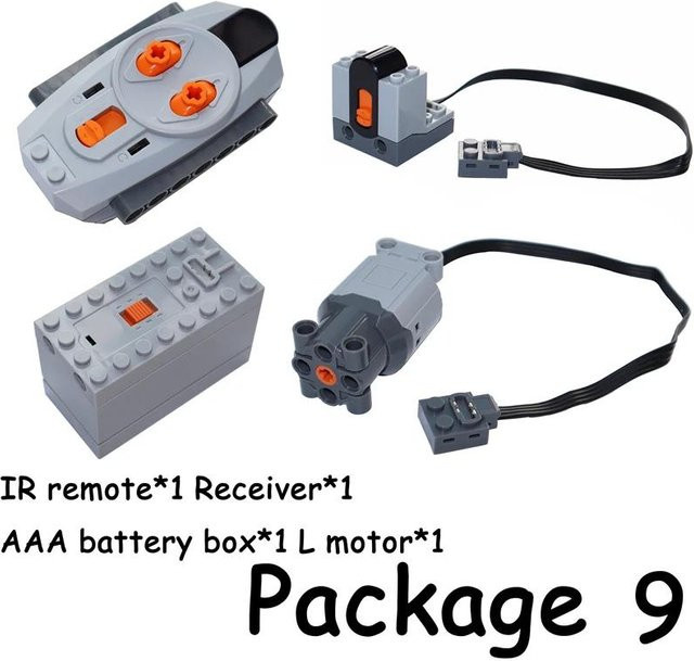 Power Functions Motor Set 8293, Bausteine, ab 14 Jahren - Bild 1