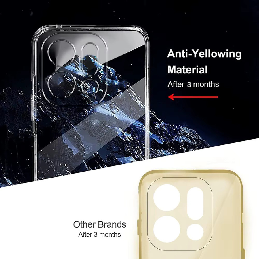 Ultra dünne transparente Silikon Schutzhülle für Oppo Find X9 X9+ X8 X8S X7 X6 X5 Pro stoßfest und weich - Bild 5