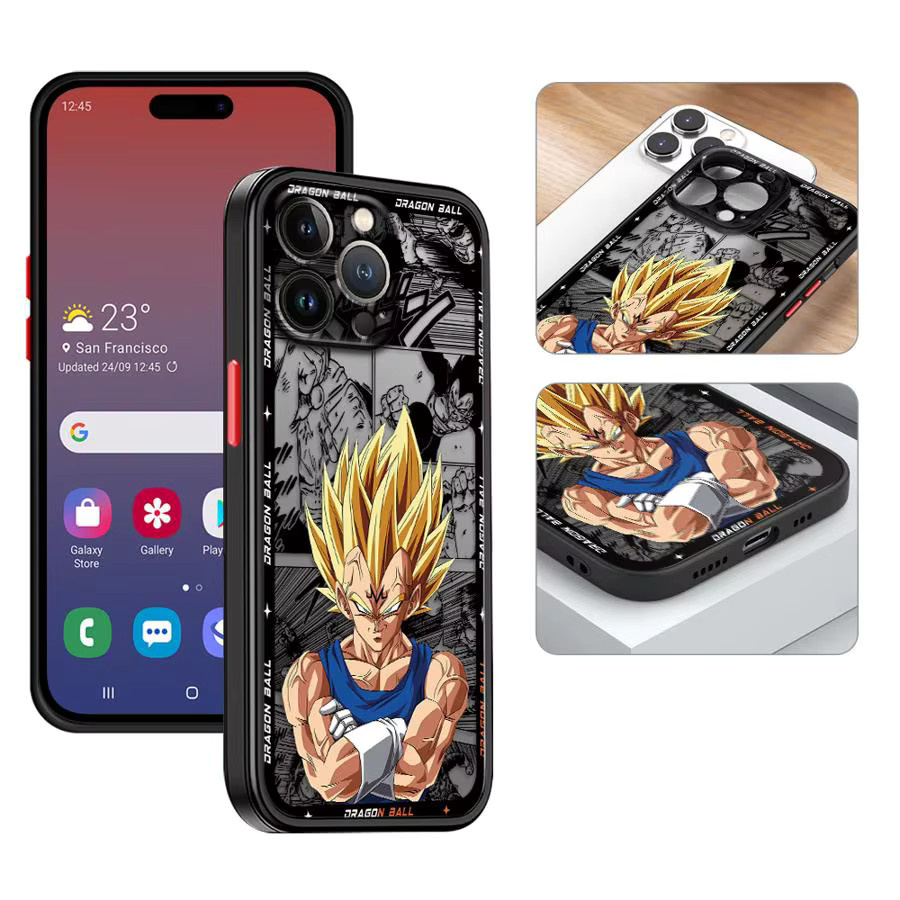 Dragon Balls Soft Edge Handyhülle für Apple iPhone Modelle - Bild 3