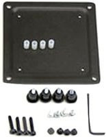 Ergotron Adapterstück von 75mm auf 100x100mm in Schwarz - Bild 1