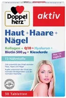 Doppelherz Nahrungsergänzungsmittel aktiv Haut + Haare + Nägel - Bild 1