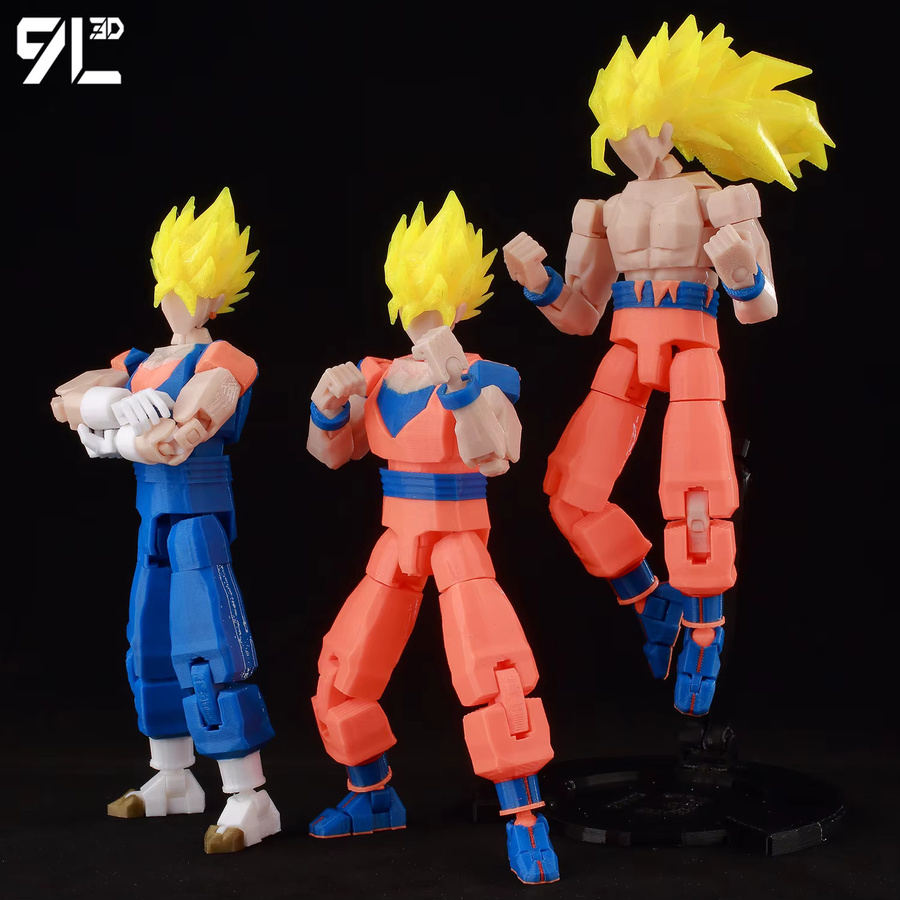 Bandai Dragon Ball Actionfiguren, mehrgelenkig bewegliches Spielzeug - Bild 2