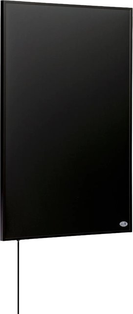 Könighaus Infrarotheizung Black Edition 300 W Schwarz Kabelausgang Hoch Links - Bild 1