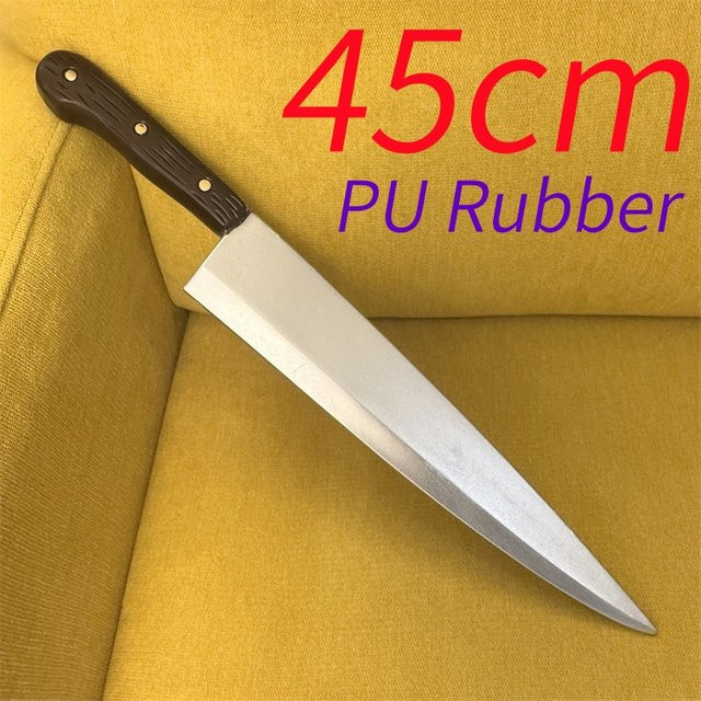 LeiNingYuan Halloween Gruselige Requisiten Messer, PU Gummi - Bild 1
