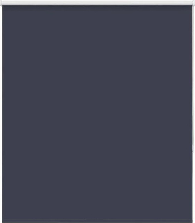 vidaXL Verdunkelungsrollo Marineblau, thermoisolierend, B: 140 cm, H: 175 cm