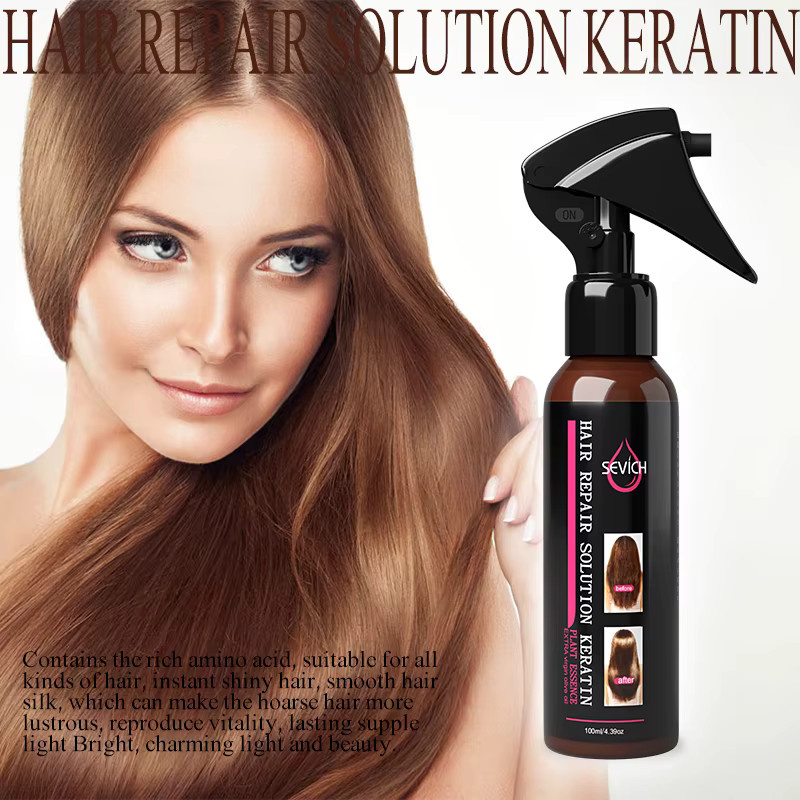 Sevich Haar- und Kopfhautbehandlung Serum, Keratin, Olivenöl, 100 ml, Damen - Bild 2