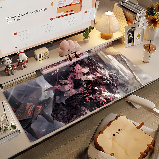 Vtuber H-Hinano T-Tachibana Mauspad in Multicolour, rutschfeste Gamer-Schreibtischunterlage für Laptop und Büro - Bild 1
