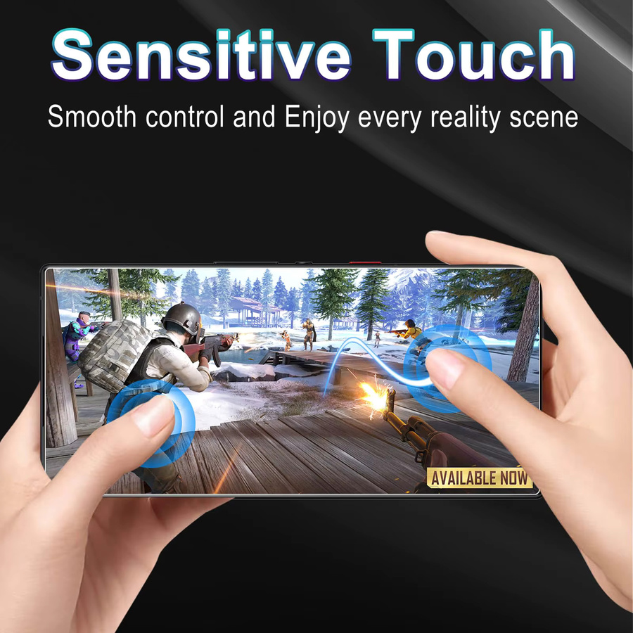 Nubia Red Magic 9 Pro Displayschutzfolie aus gehärtetem Glas HD Crystal 9H in Transparent - Bild 2