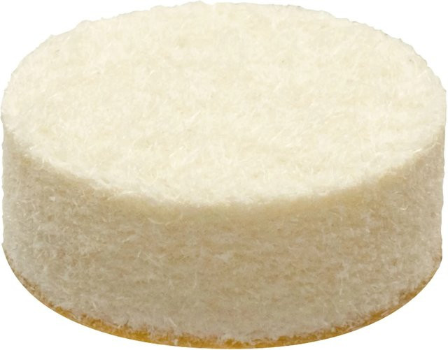 Wagner Softfilz-Pads-Set EH1216 in Creme, 16-teilig, Ø 15 mm x 6 mm - Bild 1