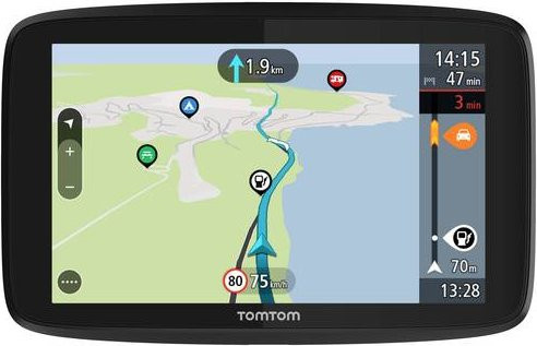 TomTom GO CAMPER Tour Mobiles GPS Navigationsgerät Schwarz mit 6 Zoll Display - Bild 1