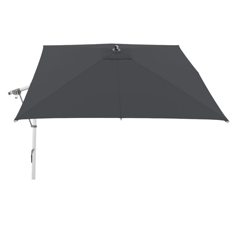 Doppler Ampelschirm Expert in Anthrazit mit Polyesterbespannung und Aluminiumgestell, B/T: 300 x 300 cm - Bild 4