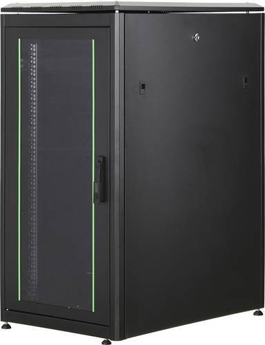 Digitus Professional Unique Netzwerkschrank 19 Zoll, 22 HE, Schwarz RAL 9005, B/T/H: 60 x 80 x 116,4 cm - Bild 1