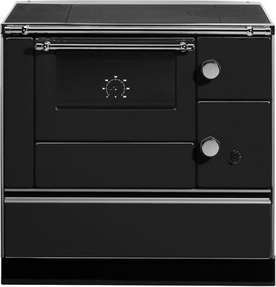 WESTMINSTER Holzherd K76-90 in Schwarz mit 7,3 kW Heizleistung - Bild 1