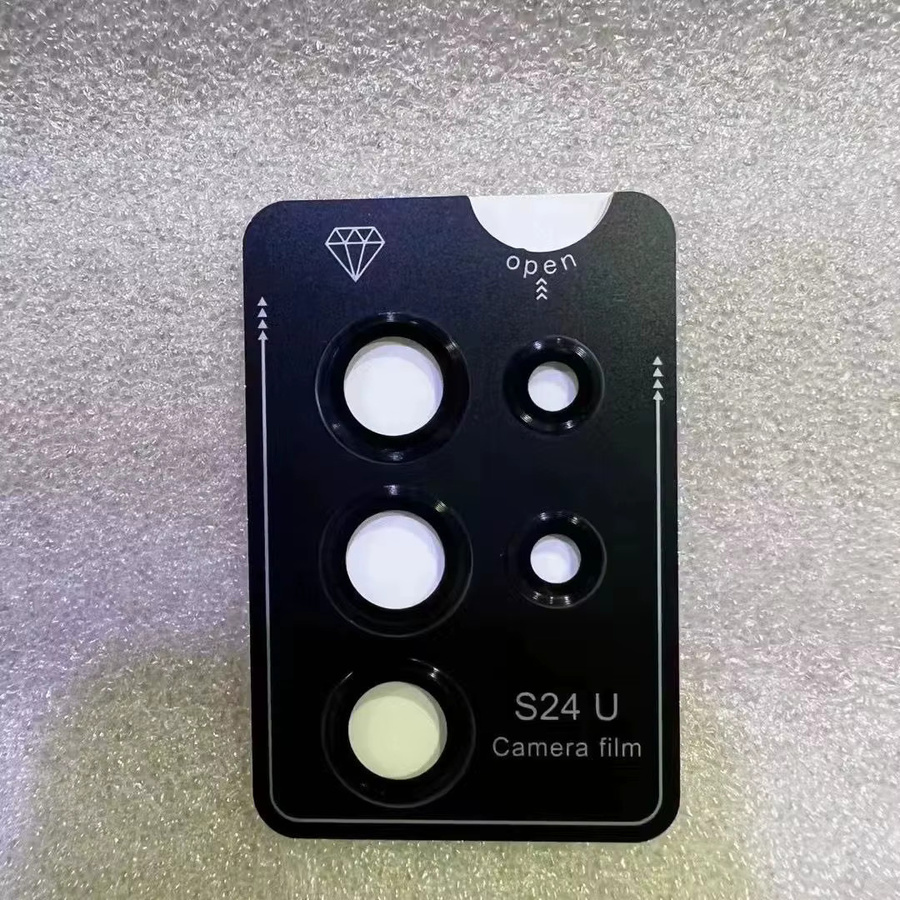 Ziai Kameralinsen-Schutzfolie aus gehärtetem Glas mit 5-Metall-Rahmen für Samsung Galaxy S25 S24 S23 Ultra Plus S24 Ultra, transparent, kratzfest und HD klar - Bild 7
