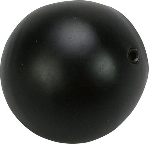 LIEDECO Endstück Kugel für Vorhangstangen, Schwarz, Durchmesser: 20 mm - Bild 1