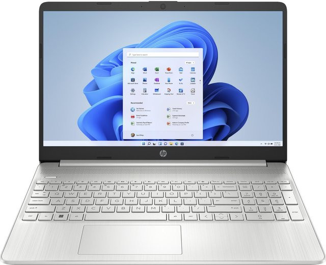 HP Notebook 15s-eq2677ng in Silber mit 15,6 Zoll Full HD Display, AMD Ryzen 7 5700U, 16 GB RAM, 1 TB SSD und Windows - Bild 1