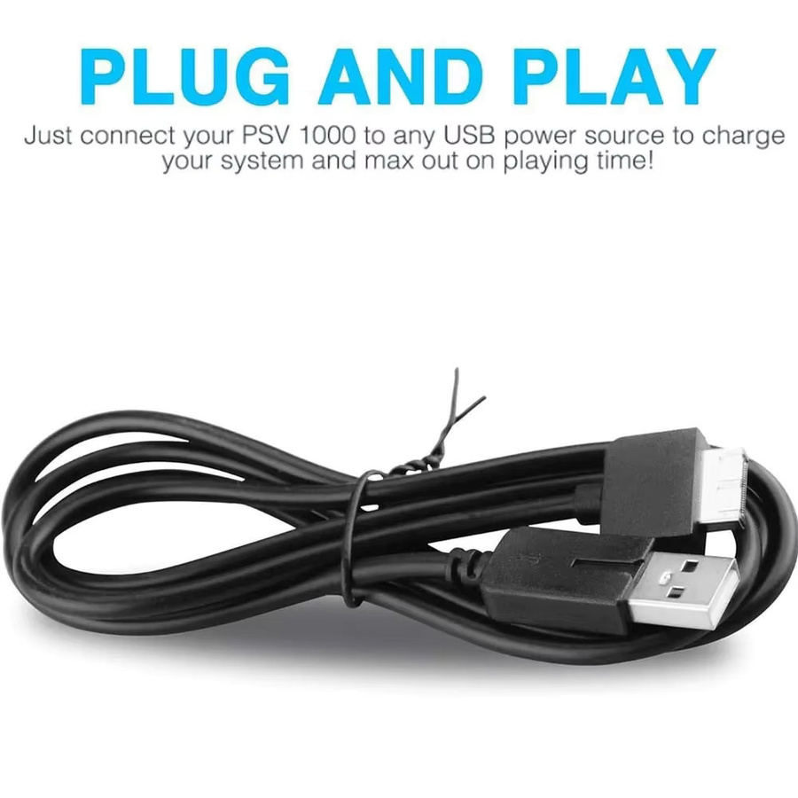 Sony USB-Ladedatenkabel für PlayStation PS Vita 1000 in Schwarz - Bild 5