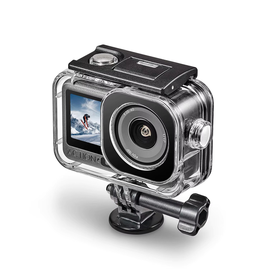 DJI Osmo Action 6 Wasserdichtes Unterwasser-Tauchgehäuse mit Schutzlinsenabdeckung in Transparent - Bild 2