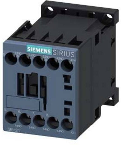 Siemens Hilfsschütz 3RH2140-1BN40 in Grau - Bild 1