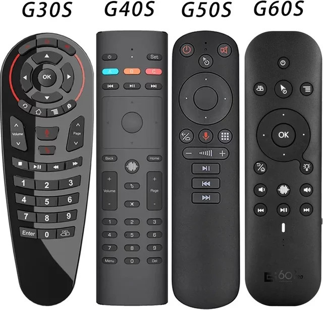 Hintergrundbeleuchtete 2,4G Wireless Air Mouse mit Bluetooth für X96 H96 und G20S PRO G10S PRO in Schwarz - Bild 1