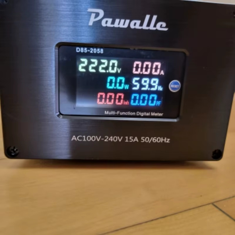 Pawalle TP80 Audio Power Conditioner mit Überspannungsschutz und EU-Steckdosenleiste in Schwarz - Bild 4