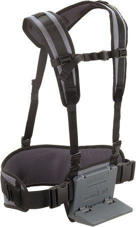 Wolfcraft Tragegurtsystem in Schwarz/Grau mit einer Tragfähigkeit von 30 kg - Bild 1
