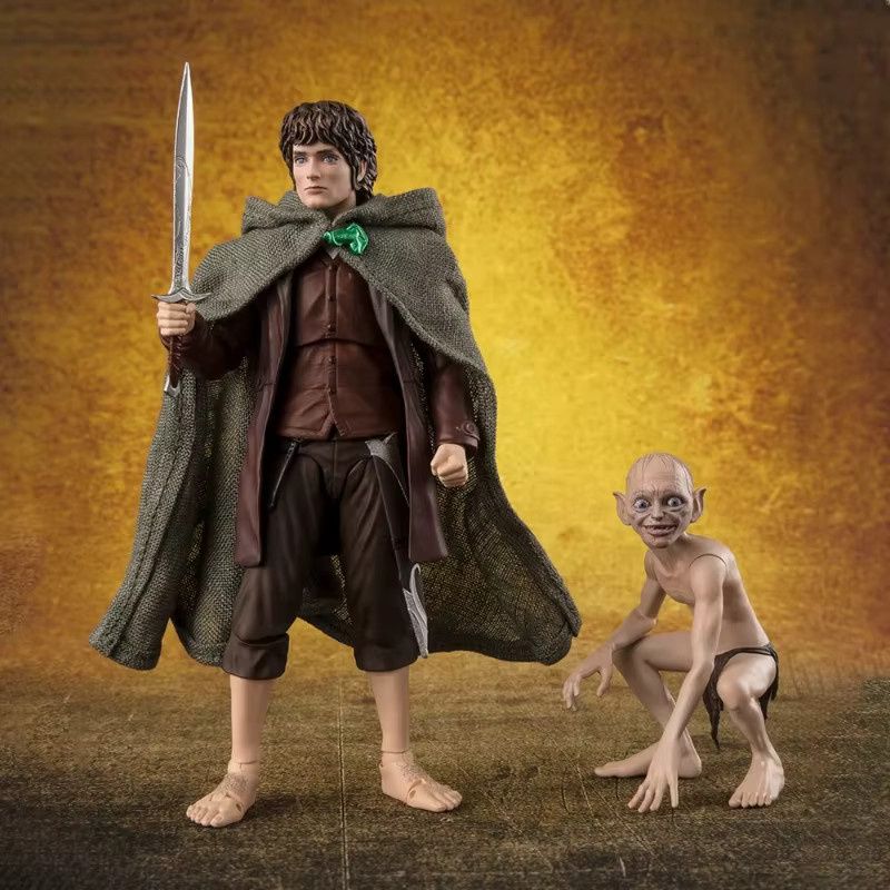 Bandai SHFiguarts Der Herr der Ringe Frodo Baggins & Gollum Aragorn Actionfiguren - Bild 2