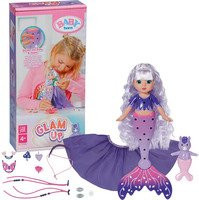 Zapf Creation BABY born Meerjungfrau Glam Up Aura Puppe, ab 4 Jahren - Bild 1