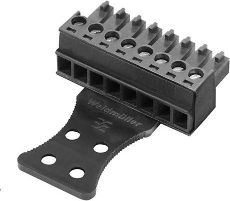 Weidmüller Buchsengehäuse-Kabel BC/SC in Schwarz, 50 Stück, Rastermaß: 3.81 mm - Bild 1