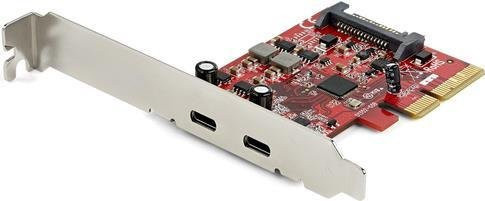 StarTech.com USB-C PCIe Erweiterungskarte mit 2 Ports und 10Gbps für Windows, macOS und Linux, USB 3.1 Gen 2 Typ-C, PCIe 3.0 x4 Low-Profile - Bild 1