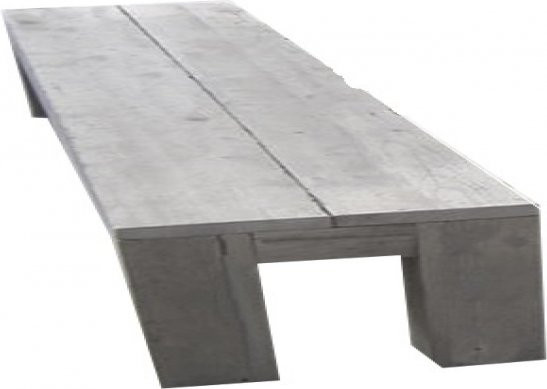 Gartentisch und Sitzbank Set aus Fichtenholz in Grau im Vintage Look mit FSC-Zertifizierung - Bild 1