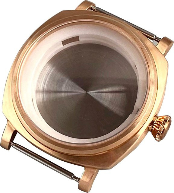 Tandorio Uhrenzubehör, Bronze, Quadratisches Gehäuse, 42 mm, Unisex - Bild 1