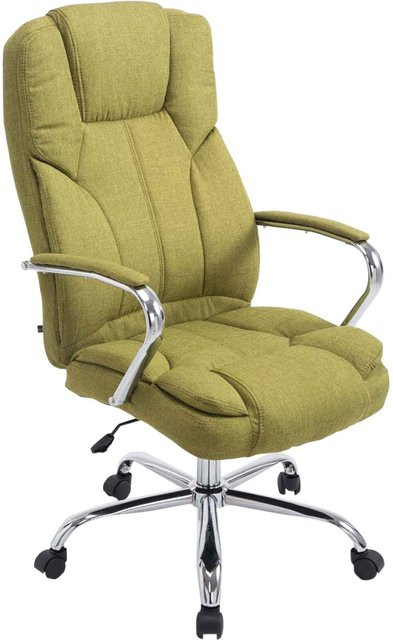 TPFLiving Bürostuhl Xavier Two Executive Chair mit Stoffbezug in Grün, B/T/H: 62 x 70 x 120 cm - Bild 1
