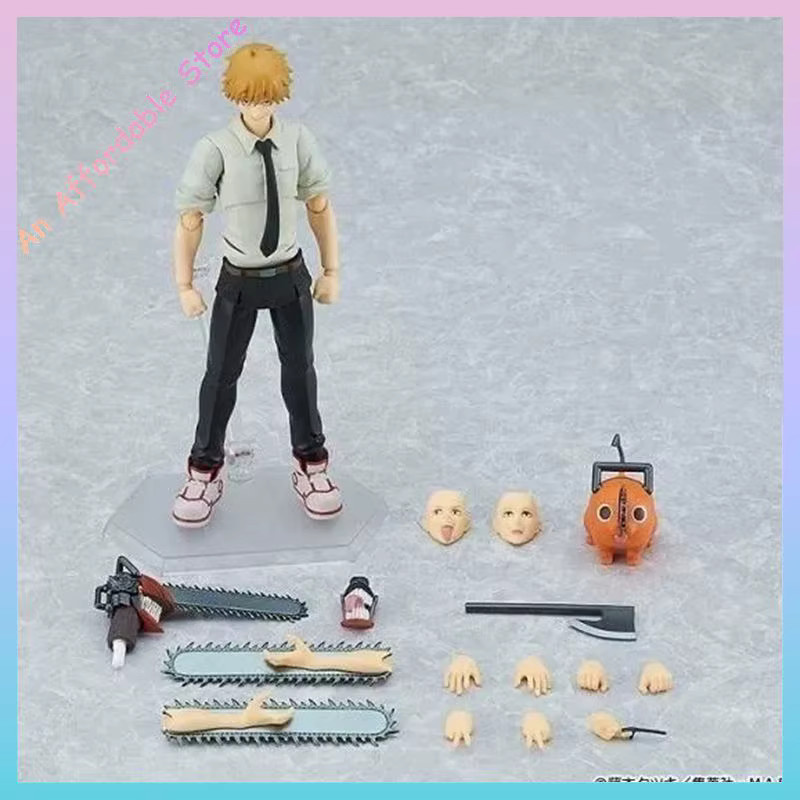 Bandai Chainsaw Man Figma 586 Denji und Pochita, Actionfigur - Bild 1