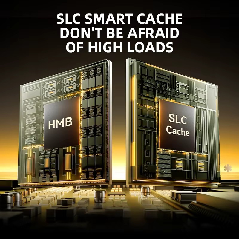 Lexar THOR PRO NVMe M.2 2280 SSD interne Solid-State-Festplatte in Schwarz - Bild 3