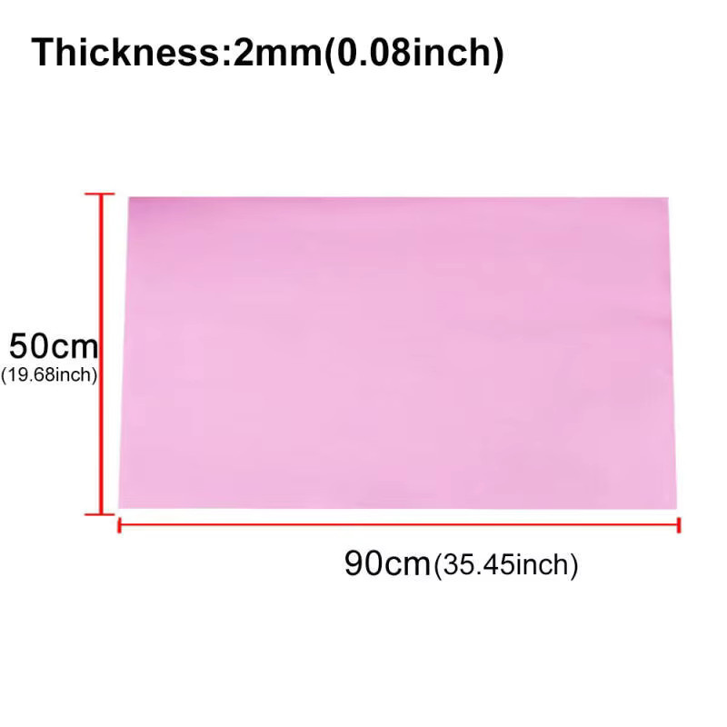 Bunte EVA-Schaumstoffbögen für Cosplay und Bastelprojekte, Farbe: Mehrfarbig und Rot, Dicke: 2 mm, B/H: 50 x 90 cm - Bild 2
