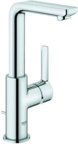Grohe Waschtisch-Einhebelmischer Lineare L-Size mit Ablaufgarnitur in Chrom - Bild 1
