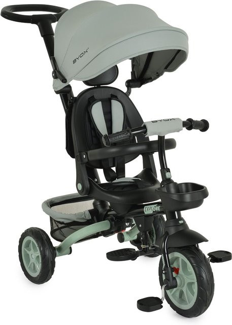 Byox Tricycle Explore 3 in 1 Dreirad hellgrün ab 12 Monaten - Bild 1